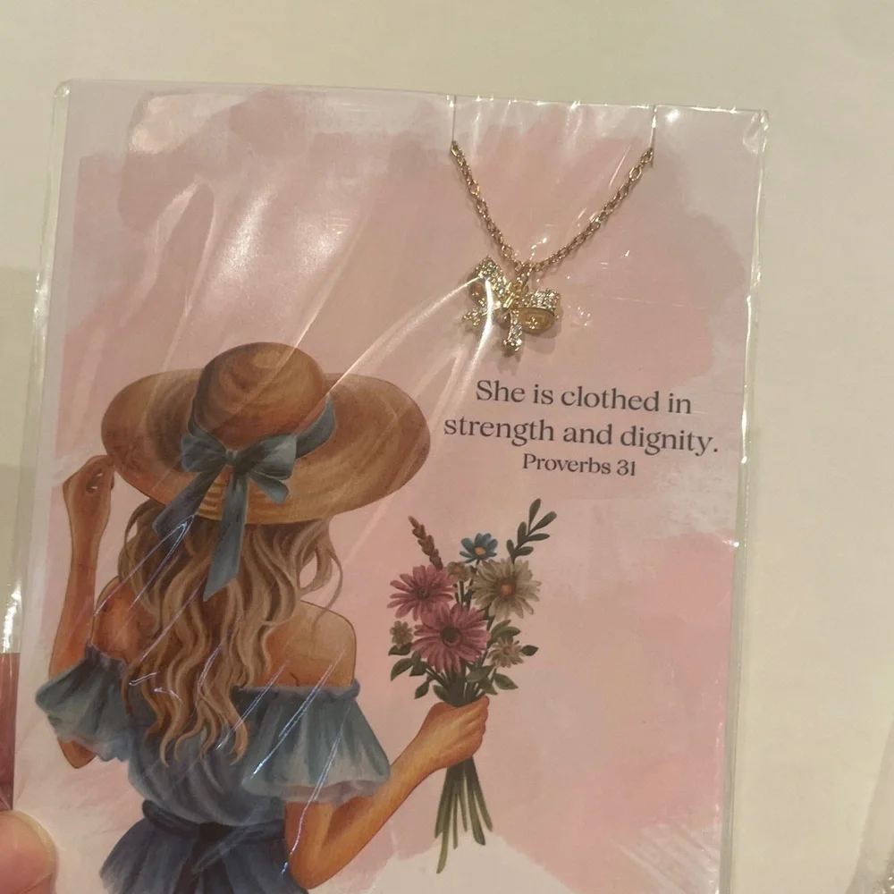 Floral Strength and Dignity Journal Faith Based Gift Set